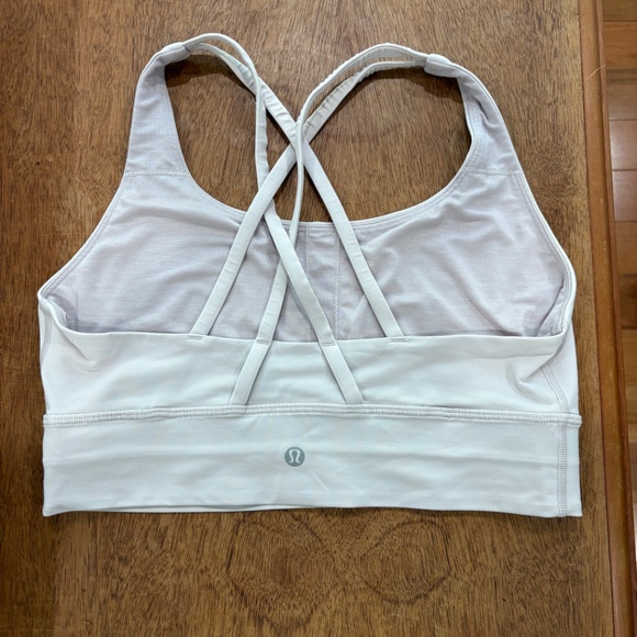 Lululemon Energy Bra *Long Line Pink Bliss - Picture 4 of 6